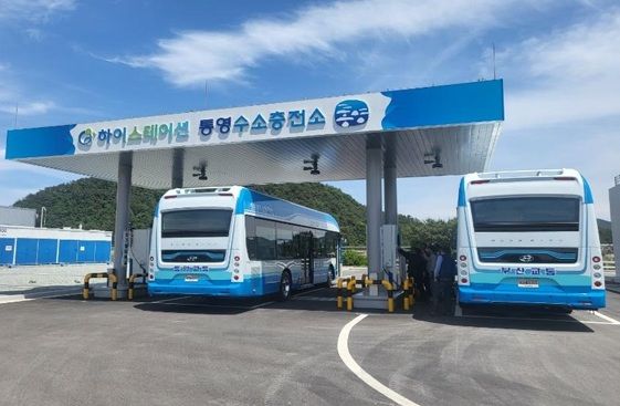 통영 수소충전소. *재판매 및 DB 금지