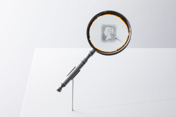 노조미 스즈키_The Rings of Saturn Magnifying Glass - Penny Black *재판매 및 DB 금지