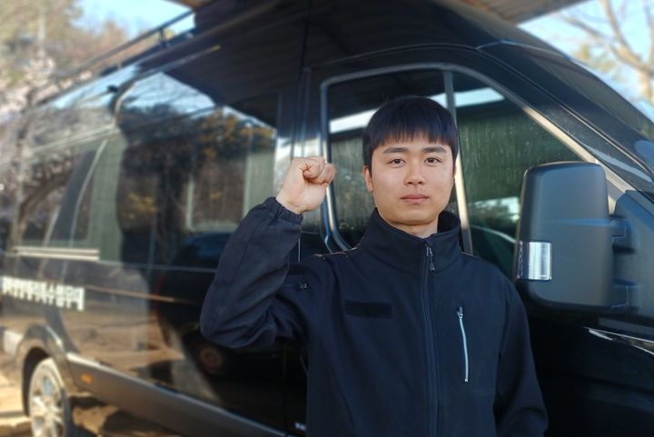 [부산=뉴시스] 육군 53사단 화생방대대 소속 조지훈 군무서기보. (사진=53사단 제공) 2026.04.02. photo@newsis.com&nbsp; *재판매 및 DB 금지