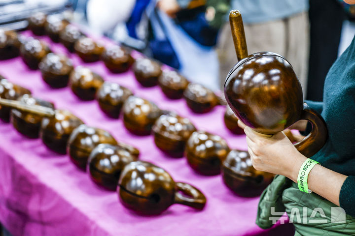 각각 다른 소리가 나는 목탁