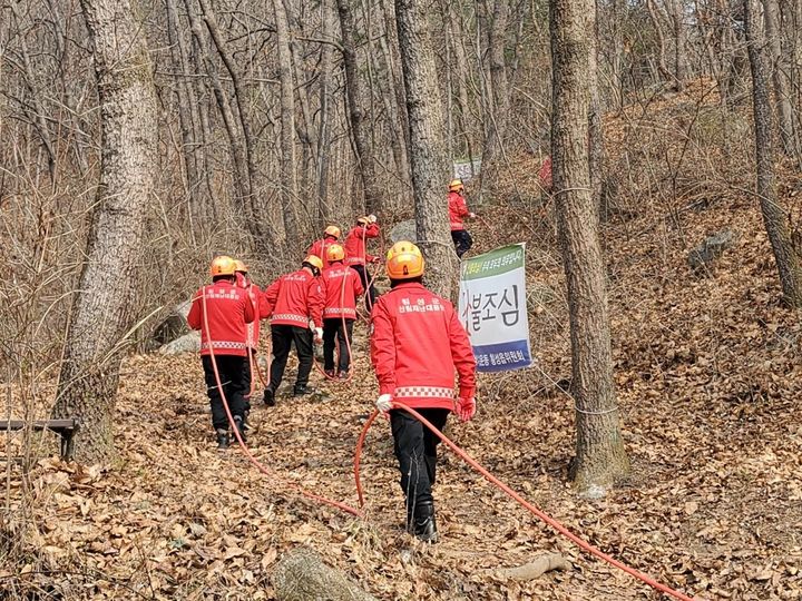 [횡성=뉴시스] 청명·한식 산불방지 산불특별대책 가동. (사진=횡성군 제공) 2026.04.03. photo@newsis.com *재판매 및 DB 금지