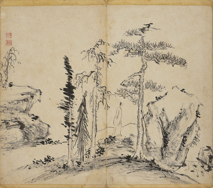 김정희 〈고사소요〉 ⓒ간송미술문화재단 *재판매 및 DB 금지