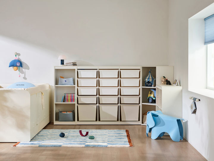 [서울=뉴시스]샘키즈 수납장으로 꾸민 아이방.(사진=한샘 제공) 2026.04.04. photo@newsis.com *재판매 및 DB 금지