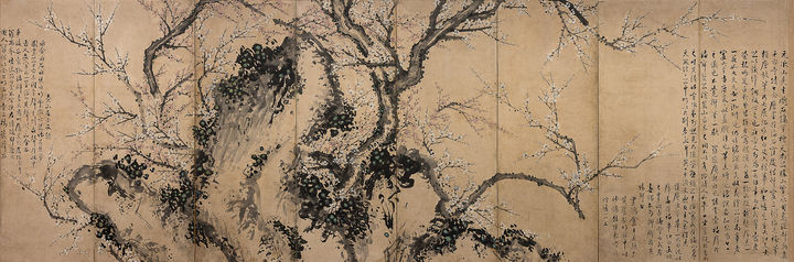 조희룡 〈홍백매도〉 ⓒ일민미술관 *재판매 및 DB 금지