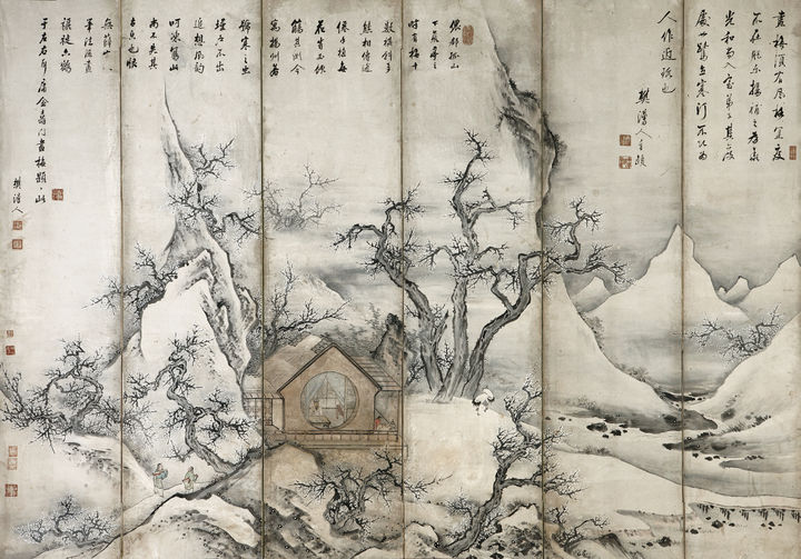 이한철 〈매화서옥도〉 ⓒ국립중앙박물관 *재판매 및 DB 금지