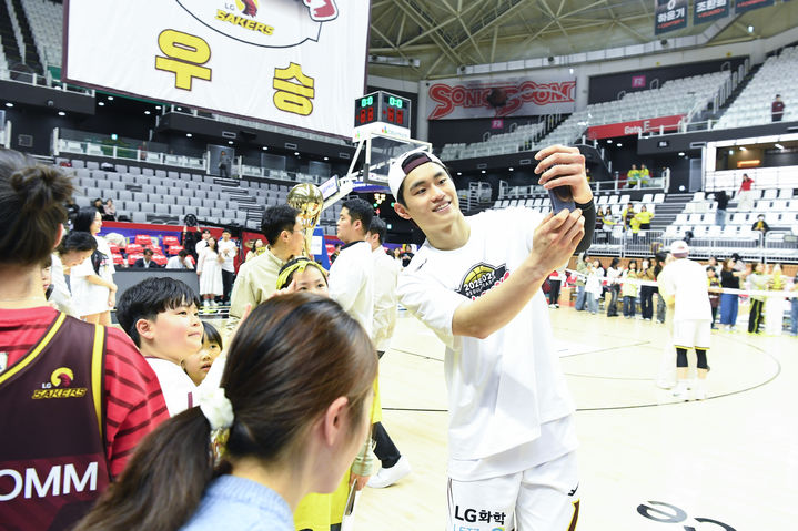 [서울=뉴시스] 프로농구 창원 LG의 유기상. (사진=KBL 제공) 2026.04.03. photo@newsis.com *재판매 및 DB 금지