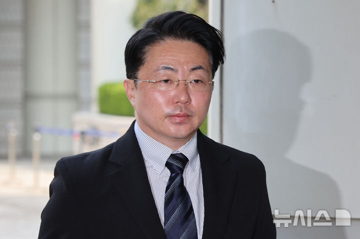 [서울=뉴시스] 조성우 기자 = 회삿돈을 횡령한 혐의로 재판에 넘겨진 '집사 게이트' 당사자 김예성씨가 1심에 이어 2심에서도 무죄 및 공소기각을 선고받았다. 사진은 김씨. 2026.04.29. xconfind@newsis.com