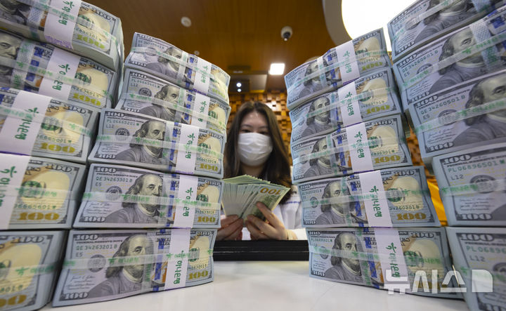 고환율에 외환보유액 감소