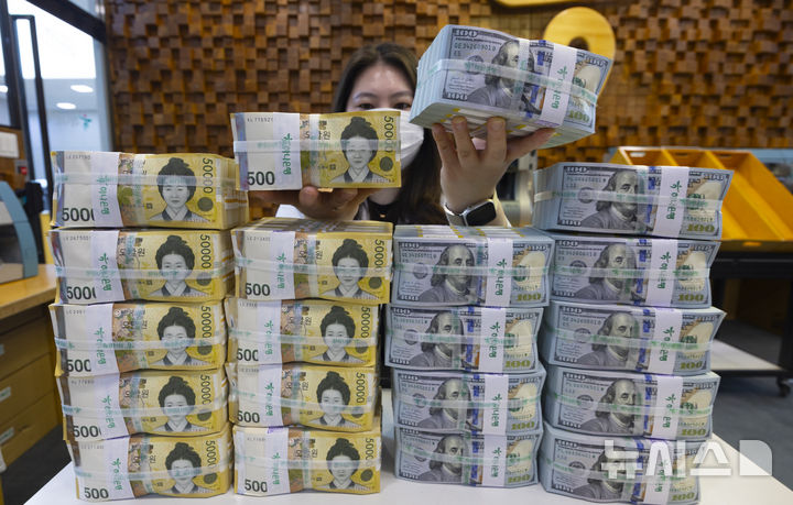 고환율에 외환보유액 감소