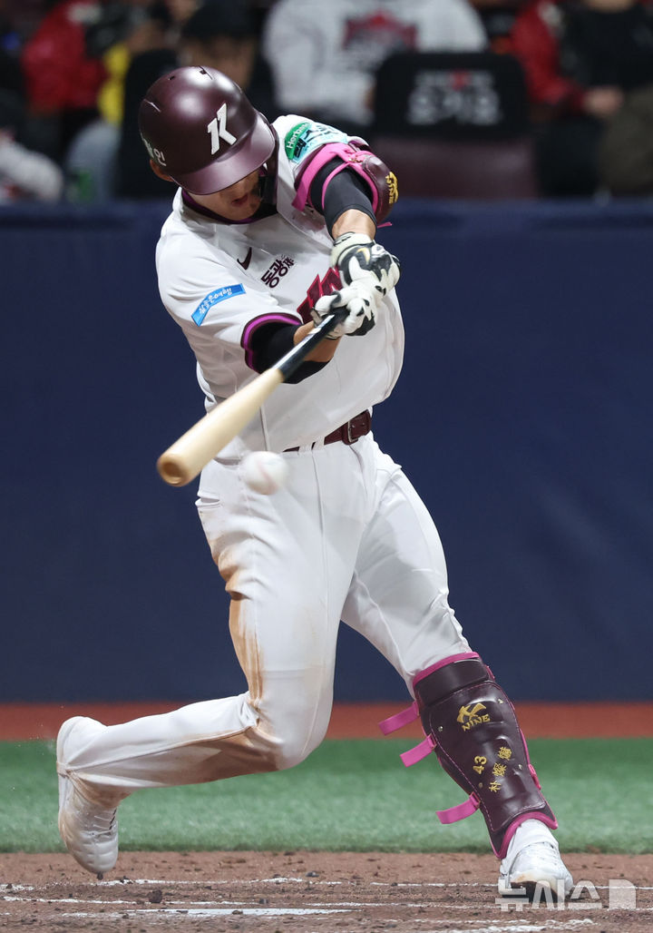 박찬혁 '1점 더 도망가자'