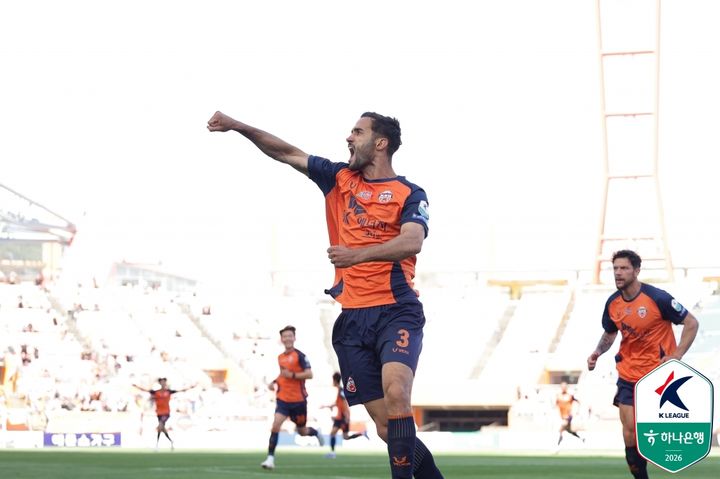 [서울=뉴시스] 프로축구 K리그1 제주SK의 세레스틴. (사진=한국프로축구연맹 제공) 2026.04.04. photo@newsis.com *재판매 및 DB 금지