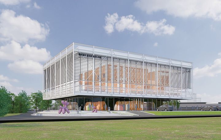 [대구=뉴시스] 불로봉무·공산권 공공도서관 설계공모 당선작. (사진=대구 동구 제공) 2026.04.05. photo@newsis.com *재판매 및 DB 금지