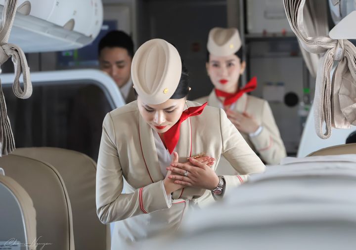 썬푸꾸옥항공 승무원. (사진=썬푸꾸옥항공) *재판매 및 DB 금지