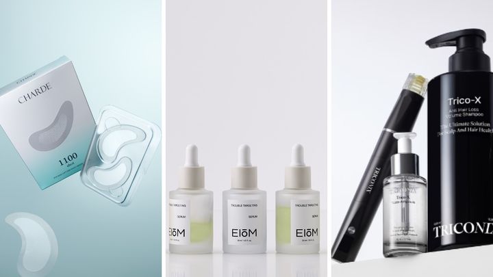 뉴셀렉트의 ‘샤르드’(CHARDE), ‘이옴’(EIOM), ‘트리코닉스’(TRICONIX) *재판매 및 DB 금지