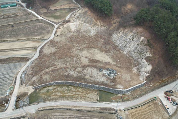 [함양=뉴시스] 함양군 개간사업장 현장사진 (사진=함양군 제공) 2026. 04. 06. photo@newsis.com *재판매 및 DB 금지