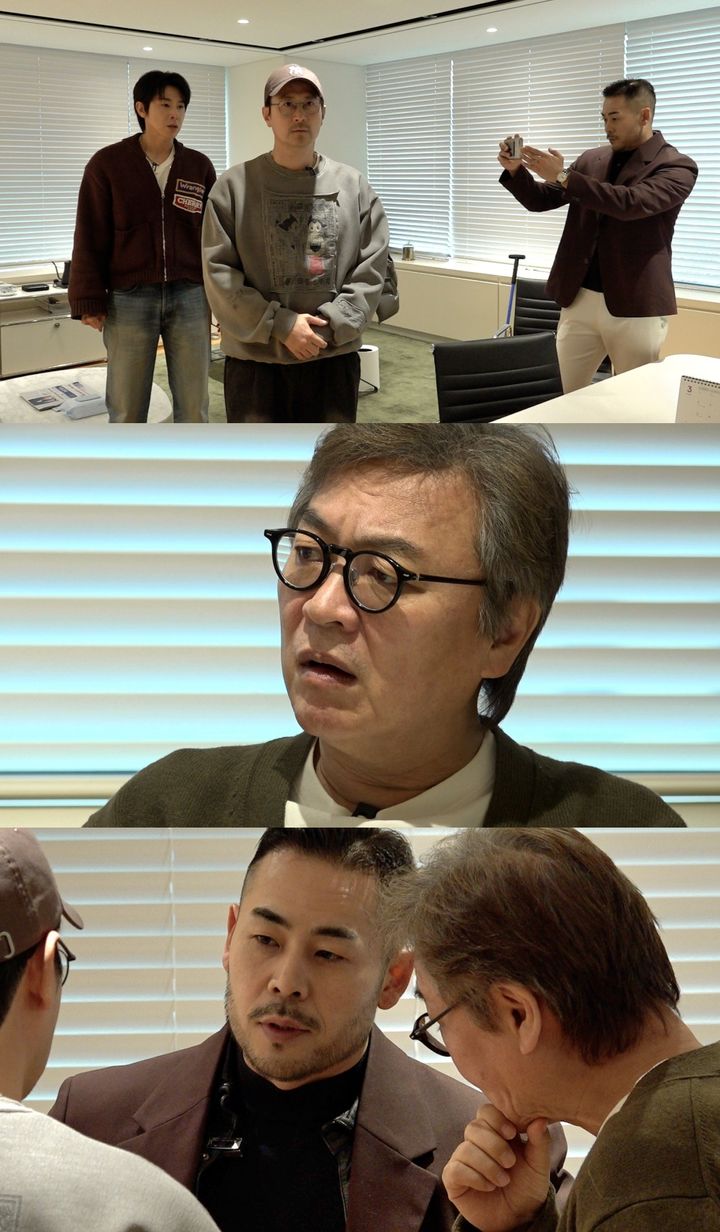 [서울=뉴시스] 동방신기 멤버 유노윤호가 가상의 할리우드 오디션을 치르는 상황을 연기한다. (사진=유튜브 채널 '비보티비') 2026.04.06. photo@newsis.com *재판매 및 DB 금지