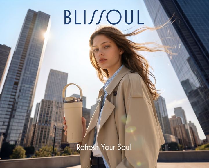 [서울=뉴시스] 락앤락이 AI를 활용해 생성한 '블리쏘울(Blissoul)' 브랜드 이미지. (사진=락앤락 제공) 2026.04.06. photo@newsis.com *재판매 및 DB 금지