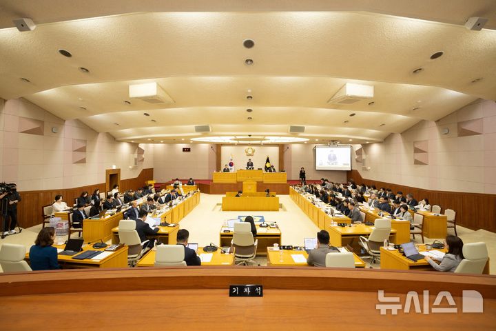 [양주=뉴시스] 본회의장 전경. (사진=양주시의회 제공) 2026.04.06 photo@newsis.com