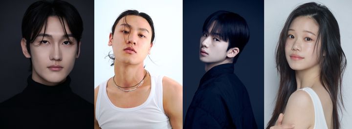 (왼쪽부터) 박준섭(25), 오푸름(27), 신한서(28), 차윤슬(22). (사진=한예종 제공) *재판매 및 DB 금지