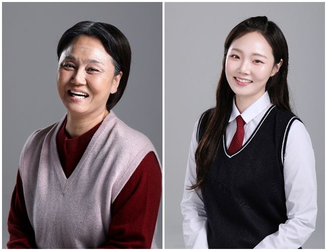 방송인 겸 배우 이경실(왼쪽)과 딸 손수아가 연극 '사랑해 엄마'에 함께 출연한다. (사진=위아더컬쳐 제공) *재판매 및 DB 금지