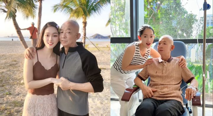 [서울=뉴시스] 6일 홍콩 사우스차이나모닝포스트(SCMP)에 따르면 중국 하이난성에 거주하던 허우(61)는 약 3억 위안(약 655억원)에 달하는 전 재산을 리위안(33)에게 남겼다. (사진=리위안 더우인 갈무리) *재판매 및 DB 금지