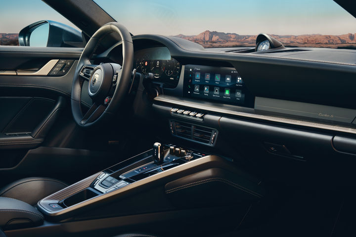 [서울=뉴시스] 신형 911 터보 S 인테리어 모습.(사진=포르쉐코리아 제공) *재판매 및 DB 금지