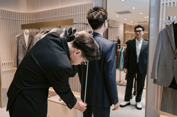 [서울=뉴시스] 마에스트로 베트남 하노이센터 매장 사진. (사진=LF 제공) *재판매 및 DB 금지