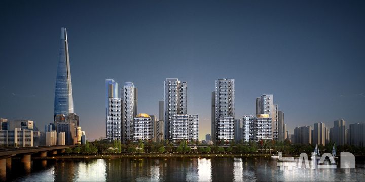 [서울=뉴시스] 잠실주공5단지 재건축.