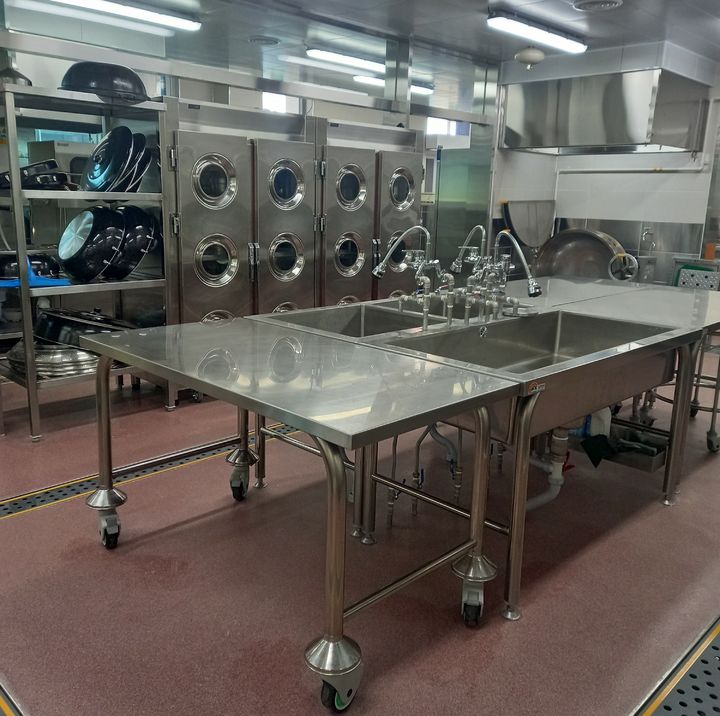 [안동=뉴시스] 개선된 학교 급식실. (사진=경북교육청 제공) 2026.04.07. photo@newsis.com *재판매 및 DB 금지