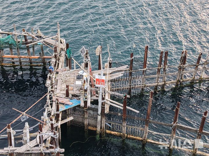 사천시, 드론 활용해 '해상 주소시설 안전점검' 나선다