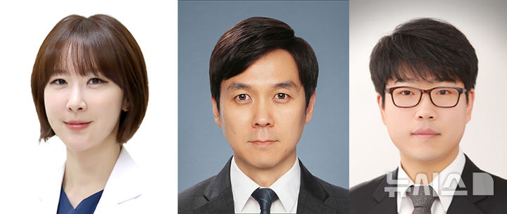 [서울=뉴시스] 좌측부터 허윤정 고려대학교 구로병원 응급중환자외상외과 교수, 최상일 단국대 컴퓨터공학과 교수, 조정찬 가천대 의공지능학과 교수. (사진= 고려대학교 구로병원 제공) 