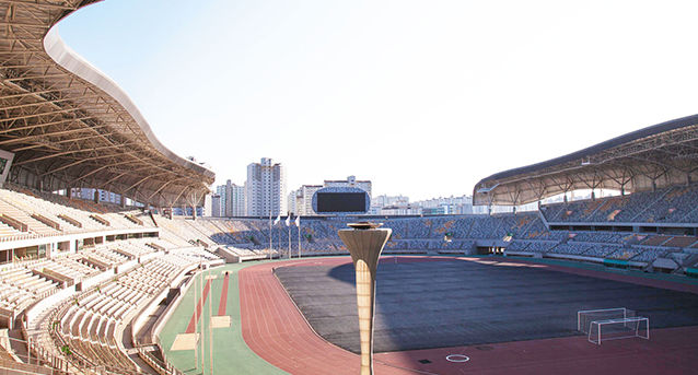 [화성=뉴시스] 화성종합경기타운 전경. (사진=화성시 제공) 2026.04.07. photo@newsis.com *재판매 및 DB 금지