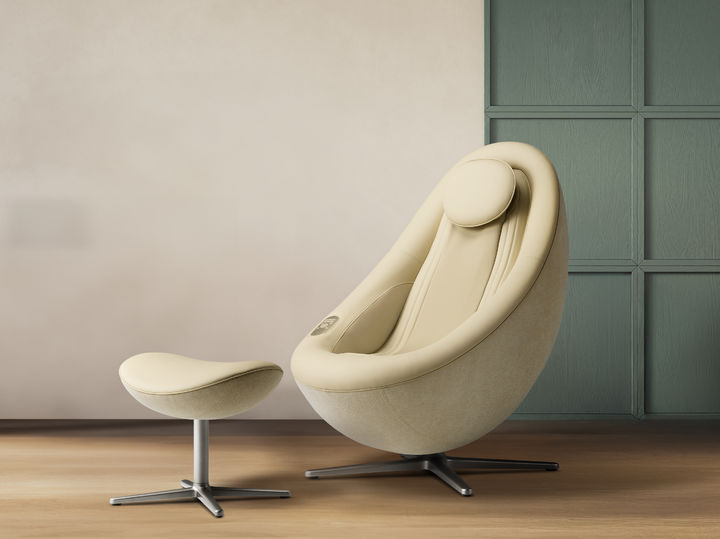 [서울=뉴시스]코웨이 비렉스 페블체어2 버터 옐로우.(사진=코웨이 제공) 2026.04.07. photo@newsis.com *재판매 및 DB 금지