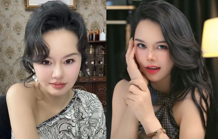 [서울=뉴시스] 성적 매력 강의로 알려진 중국 인플루언서가 올해 초 퇴출된 이후 복귀했다. (사진=더우인 갈무리) *재판매 및 DB 금지