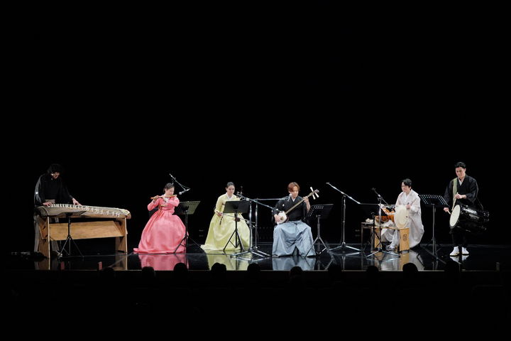 2025년 '한일 청년예술가 교류음악회' 합동공연. (사진=국립부산국악원 제공) *재판매 및 DB 금지