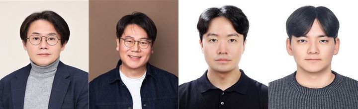 [서울=뉴시스] (왼쪽부터) 고려대 융합생명공학과 전태훈 교수(교신저자), 최상필 박사, 양준 박사, 박인병 박사. (사진=고려대 제공) 2026.04.07. photo@newsis.com *재판매 및 DB 금지