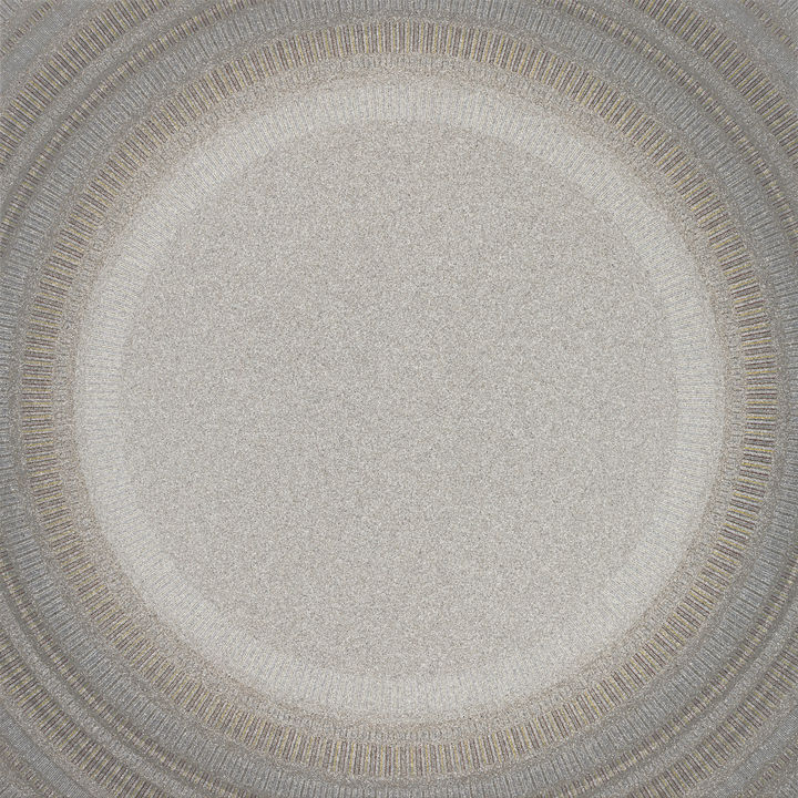 Space Engine - Metallic Disc 004, 2026, Acrylic and colored pencil on canvas, 100x100cm *재판매 및 DB 금지