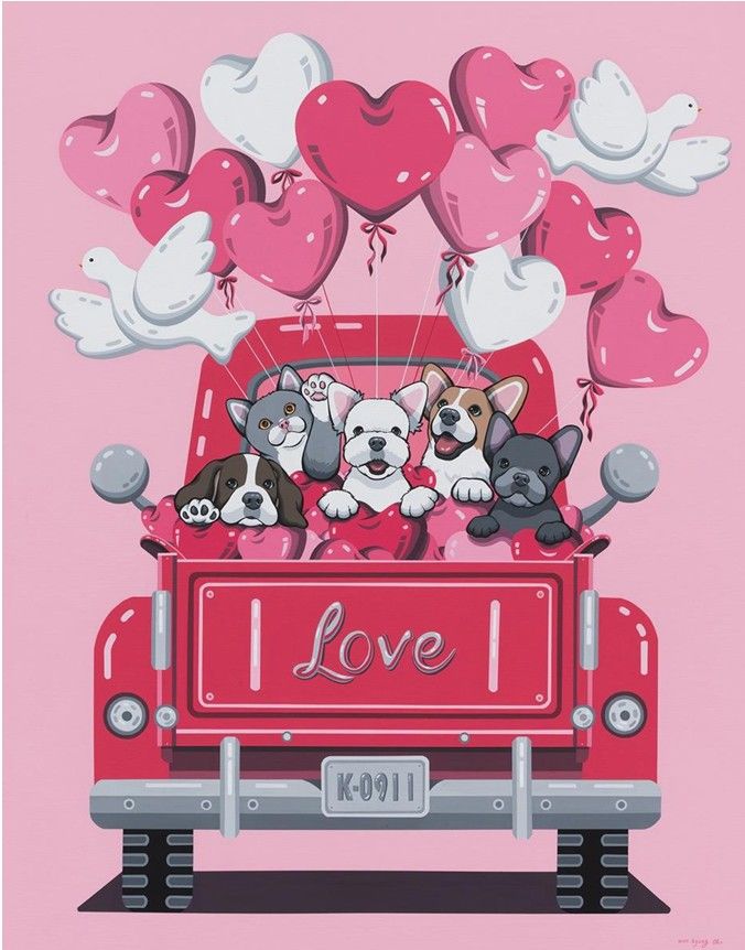  조원경 작가 개인전 '공존의 색채 : 나란히 걷는 봄' *재판매 및 DB 금지