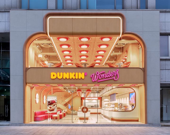 [서울=뉴시스] 던킨 원더스 청담 매장. (사진=던킨 제공) *재판매 및 DB 금지