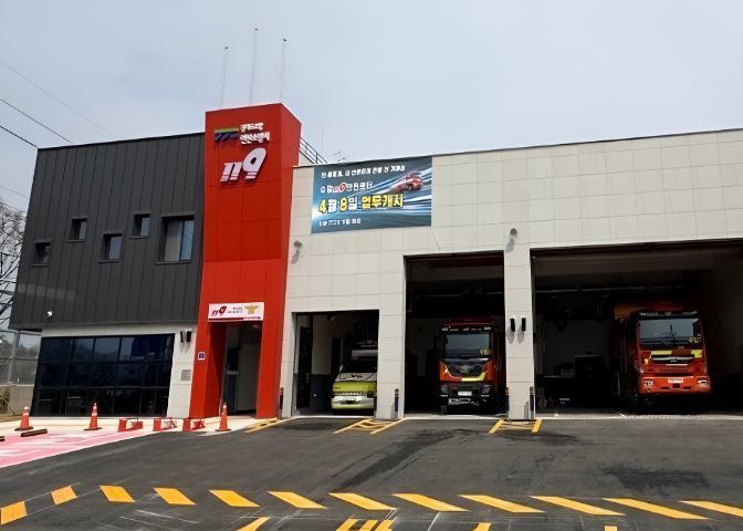 [안산=뉴시스] 경기 안산소방서 수암 119안전센타. (사진=안산소방서 제공) 2026.04.07. Photo@newsis.com *재판매 및 DB 금지