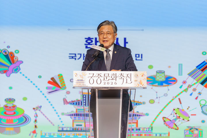 [서울=뉴시스] 7일 서울 한국의집에서 열린 '2026 제12회 궁중문화축전' 기자간담회에 참석한 허민 국가유산청장 (사진=국가유산진흥원 제공) 2026.04.07. photo@newsis.com *재판매 및 DB 금지