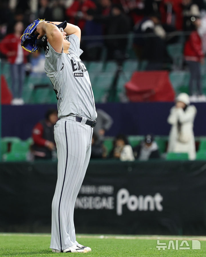 승리를 지킨 한화 김서현