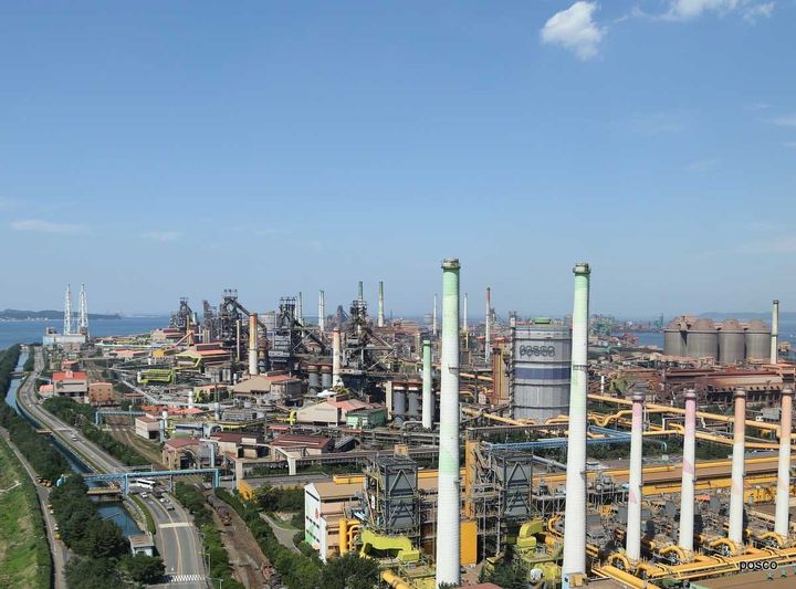[서울=뉴시스] 포항제철소 전경. (사진=포스코 제공) 2026.04.08 photo@newsis.com *재판매 및 DB 금지