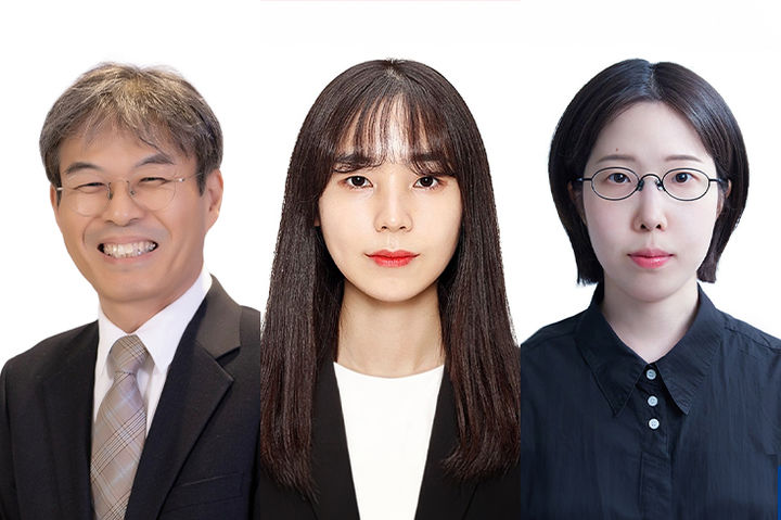 [서울=뉴시스] (왼쪽부터) 숙명여대 약학대학 김용기 교수, 조예나 박사, 정윤애 학생. (사진=숙명여대 제공) 2026.04.08. photo@newsis.com *재판매 및 DB 금지