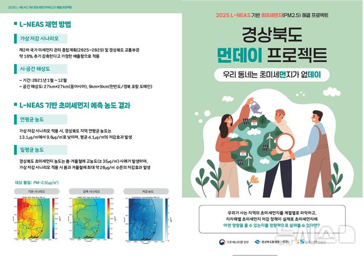 [서울=뉴시스] 한국교통안전공단(TS)이 제작한 '경상북도 먼데이 프로젝트' 홍보 리플릿. photo@newsis.com