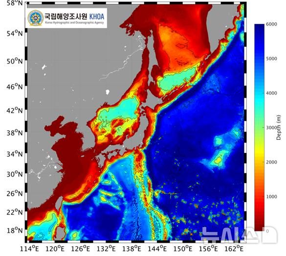 [서울=뉴시스] 해양재분석자료 생산 해역.