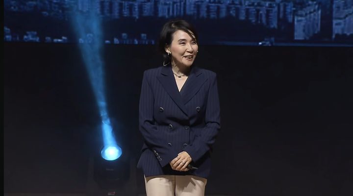 최지희 시스코코리아 대표가 8일 서울 강남구 삼성동 코엑스에서 열린 회사 연중 행사 '시스코 커넥트 2026 코리아'에 연사를 맡았다. (사진=시스코코리아 제공) *재판매 및 DB 금지