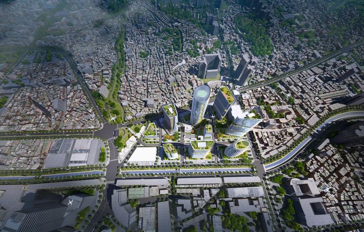 [서울=뉴시스] 창신 1·2·3·4구역 도시정비형 재개발사업 조감도. 2026.04.08. (자료=종로구 제공) *재판매 및 DB 금지