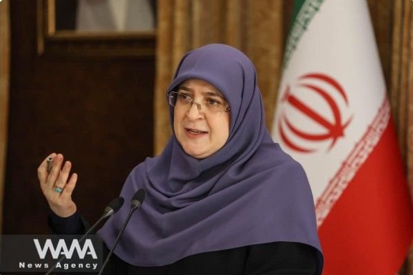 [서울=뉴시스]이란은 여전히 적대국에 대해 불신하고 있으며, 이란군은 여전히 국가를 방어할 준비가 돼 있다고 파테메 모하제라니 이란 정부 대변인이 8일 밝혔다고 이란 국영 언론들이 보도했다. 사진은 모하제라니 대변인. <사진 출처 : WANA 통신> 2026.04.08.