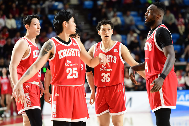 [서울=뉴시스] 프로농구 서울 SK. (사진=KBL 제공) *재판매 및 DB 금지